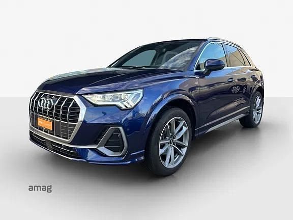 Navarrablau metallic Gebraucht 2022 Audi Q3 Attraction SUV | CHF 37’990 (Teuer) - Bild 1/4