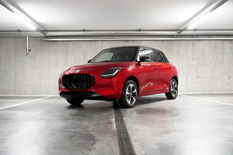 Neu Suzuki Swift 82 PS (60 kW) 2025 Rot Limousine