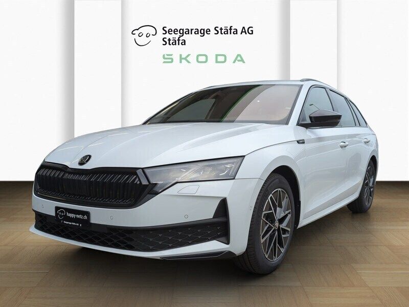 Weiss Gebraucht 2024 Skoda Octavia Dynamic Kombi | CHF 36’750 (Fairer Preis) - Bild 1/4