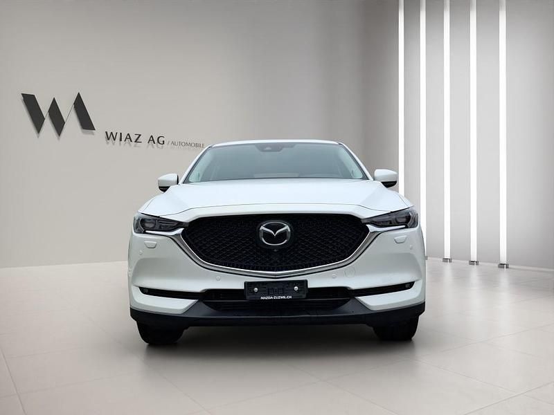 Gebraucht Mazda CX-5 184 PS (135 kW) 2018 Weiss SUV