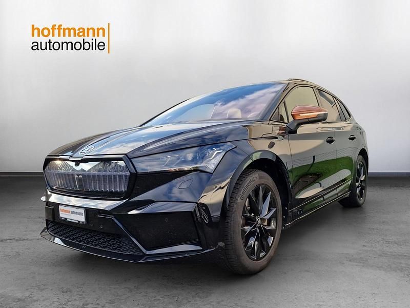 Gebraucht Skoda Enyaq iV 194 kW (265 PS) 2021 Schwarz SUV