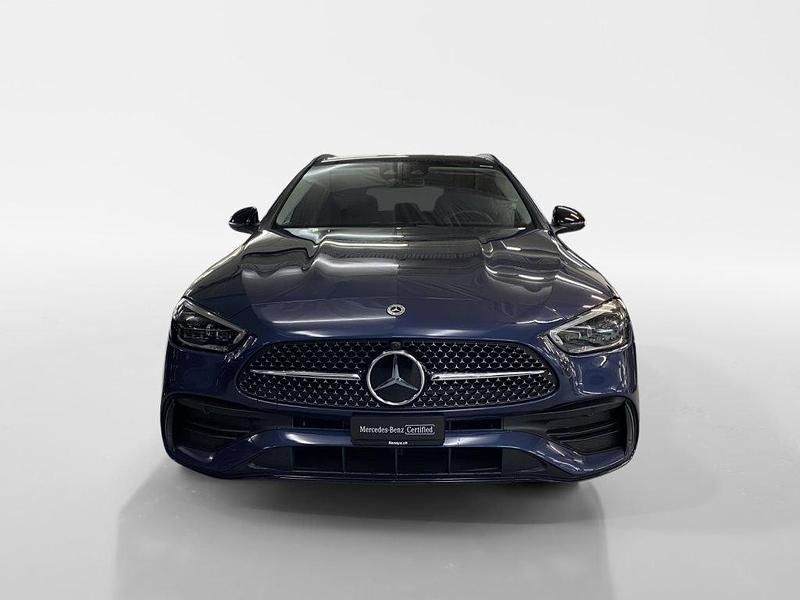 Gebraucht Mercedes C200 AMG line 227 PS (166 kW) 2025 Blau Kombi