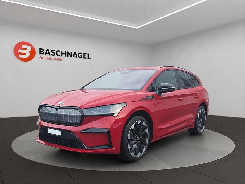 Rot Gebraucht 2024 Skoda Enyaq iV SportLine SUV | CHF 39’800 (Fairer Preis) - Bild 1/4