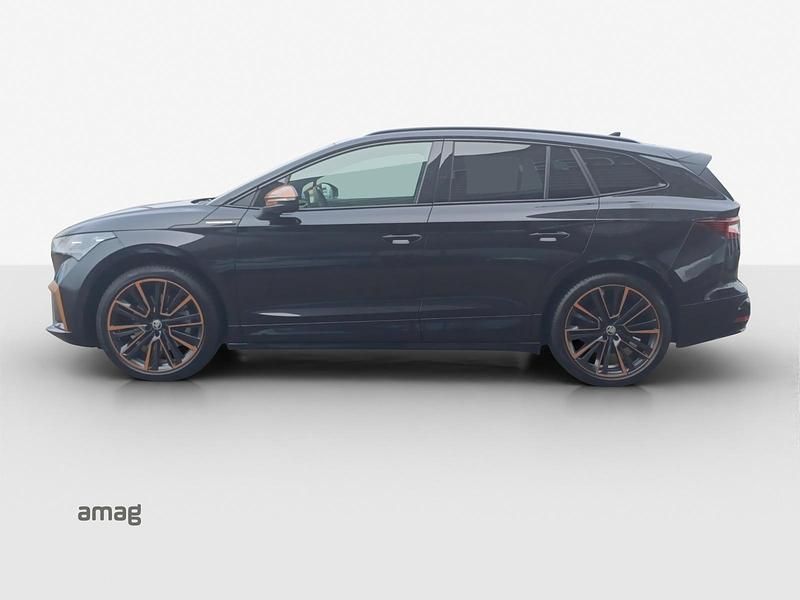 Gebraucht Skoda Enyaq iV 194 kW (265 PS) 2022 Magic schwarz, perleffekt SUV
