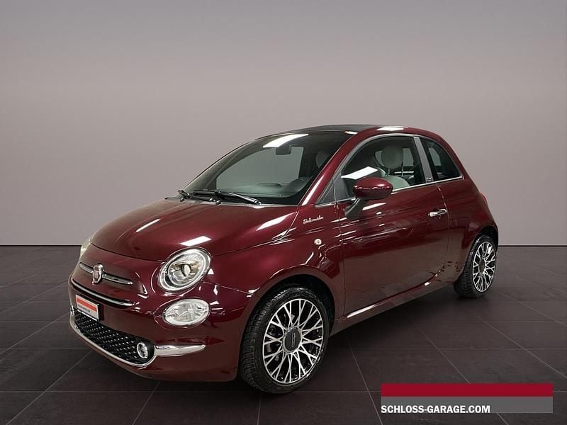 Rot Gebraucht 2021 Fiat 500 Dolcevita Cabrio | CHF 13’990 (Fairer Preis) - Bild 1/4