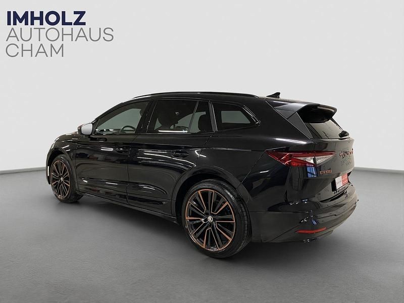 Gebraucht Skoda Enyaq iV 194 kW (265 PS) 2021 Schwarz SUV