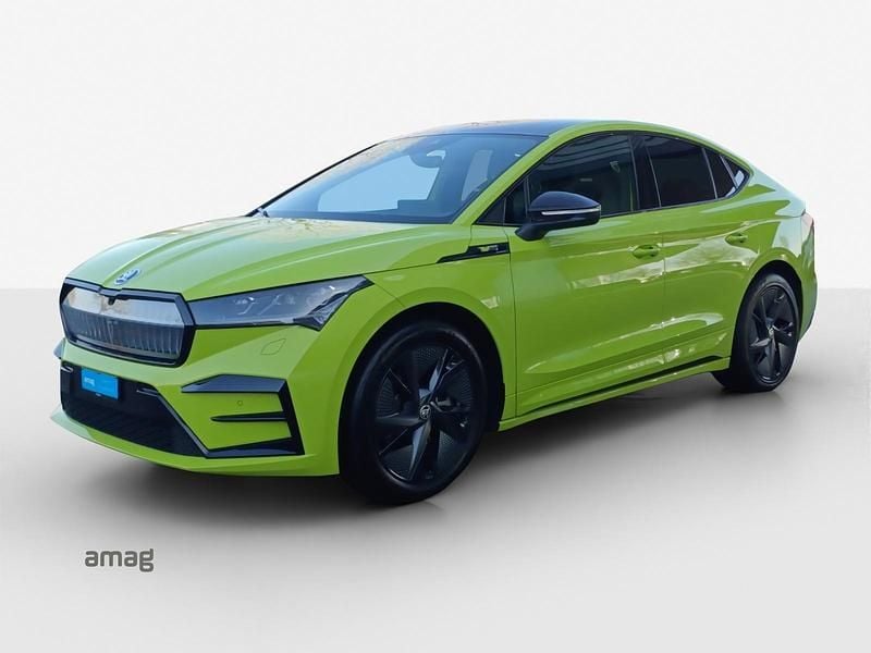 Gebraucht Skoda Enyaq iV RS 219 kW (299 PS) 2023 Mamba grün, spezial SUV