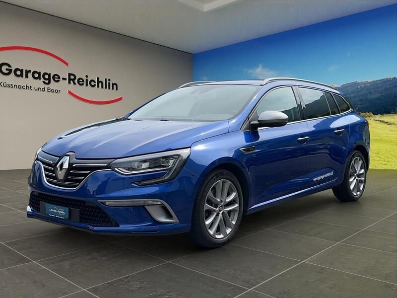Blau Gebraucht 2019 Renault Mégane GrandTour GT-Line Kombi | CHF 19’900 (Teuer) - Bild 1/4