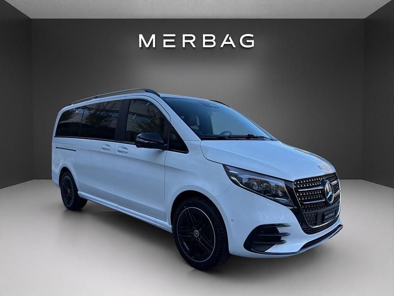 Neu Mercedes V300 Exclusive 239 PS (175 kW) 2025 Weiss Van / Kleinbus