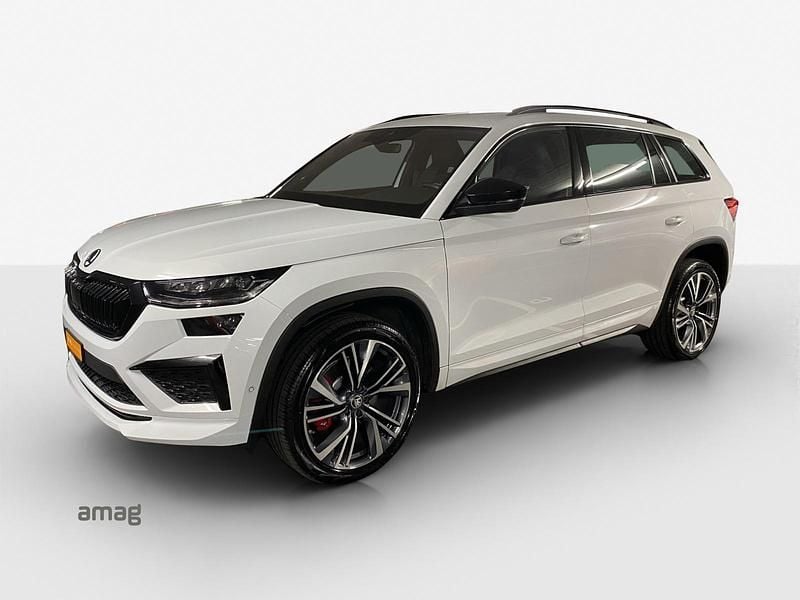 Moon weiss, metallic Gebraucht 2022 Skoda Kodiaq RS SUV | CHF 37’500 (Etwas zu teuer) - Bild 1/4