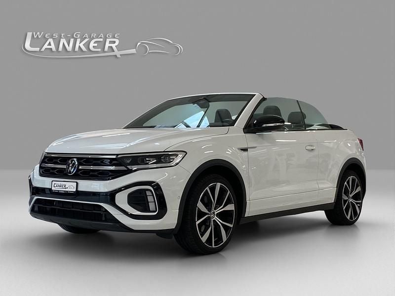 Weiss Gebraucht 2023 VW T-Roc Cabriolet R-line Cabrio | CHF 32’890 (Fairer Preis) - Bild 1/4