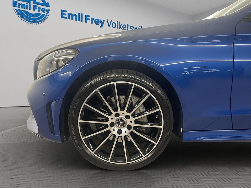 Gebraucht Mercedes C200 AMG line 197 PS (144 kW) 2022 Blau Coupé
