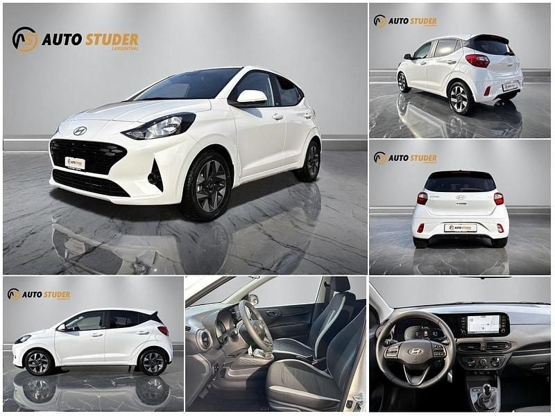Weiss Neu 2025 Hyundai i10 Kleinwagen | CHF 20’420 (Guter Preis) - Bild 1/4