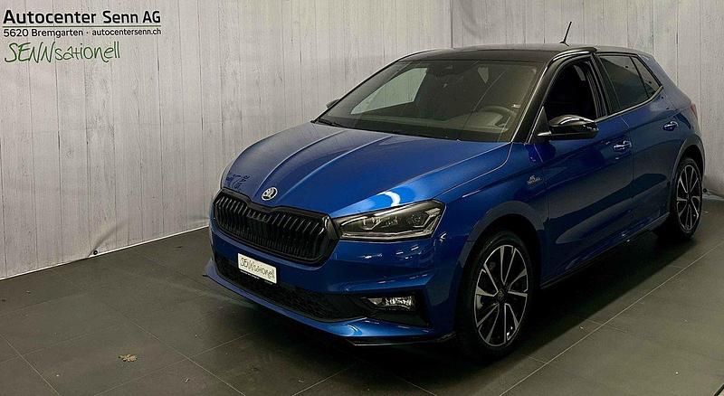 Blau Neu 2025 Skoda Fabia Monte Carlo Limousine | CHF 36’670 (Teuer) - Bild 1/4