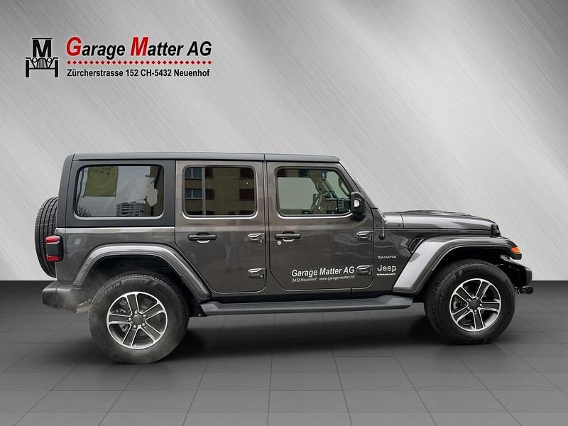 Gebraucht Jeep Wrangler Sahara 284 PS (208 kW) 2024 Grau SUV