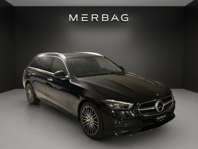 Gebraucht Mercedes C220 197 PS (144 kW) 2024 Schwarz Kombi