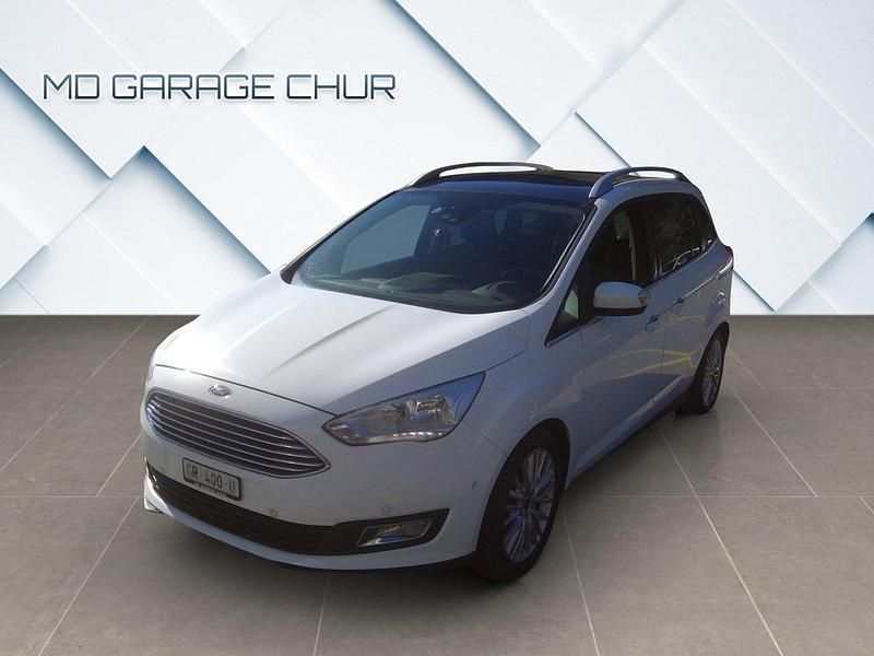 Weiss Gebraucht 2015 Ford C-MAX Trend Van / Kleinbus | CHF 8’800 (Fairer Preis) - Bild 1/4