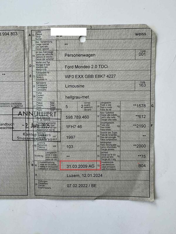 Gebraucht Ford Mondeo 140 PS (102 kW) 2009