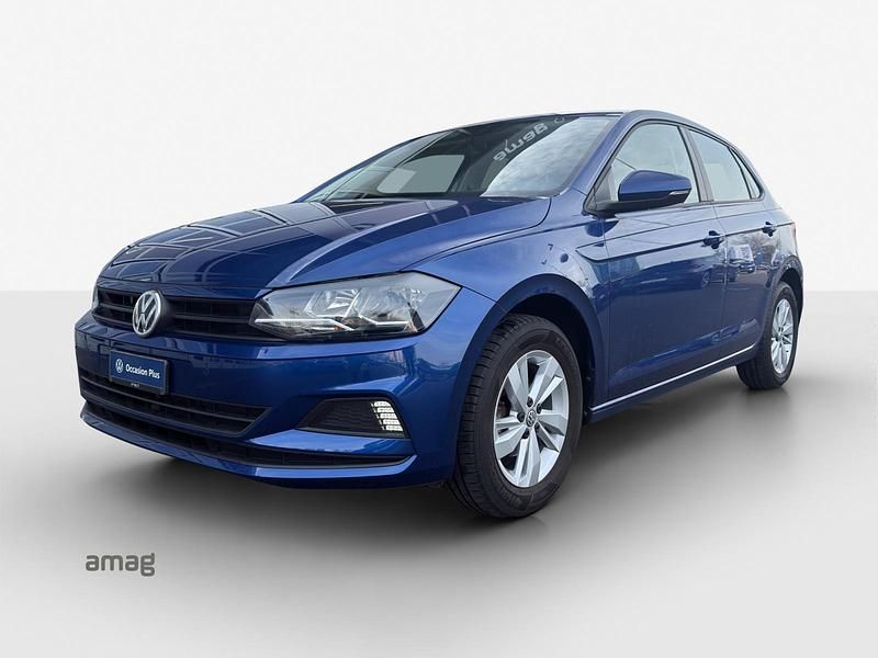 Gebraucht VW Polo Trendline 95 PS (69 kW) 2018 Reef blue metallic Kleinwagen