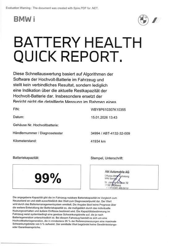 Gebraucht BMW i3 Comfort Edition 135 kW (184 PS) 2020 Weiss Kleinwagen