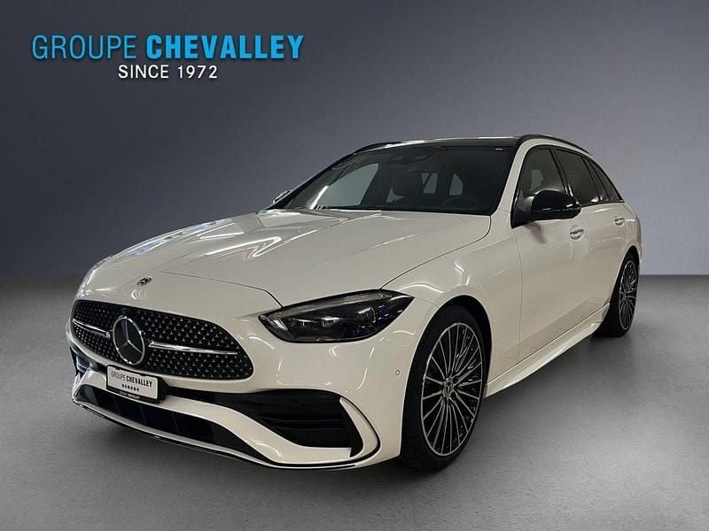 Neu Mercedes C220 197 PS (144 kW) 2025 Weiss Kombi