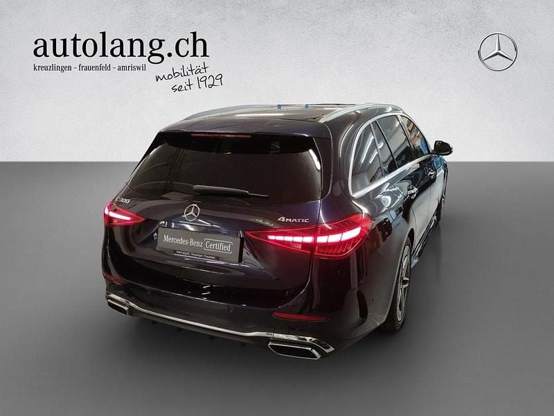 Gebraucht Mercedes C300e AMG line 258 PS (189 kW) 2023 Blau Kombi