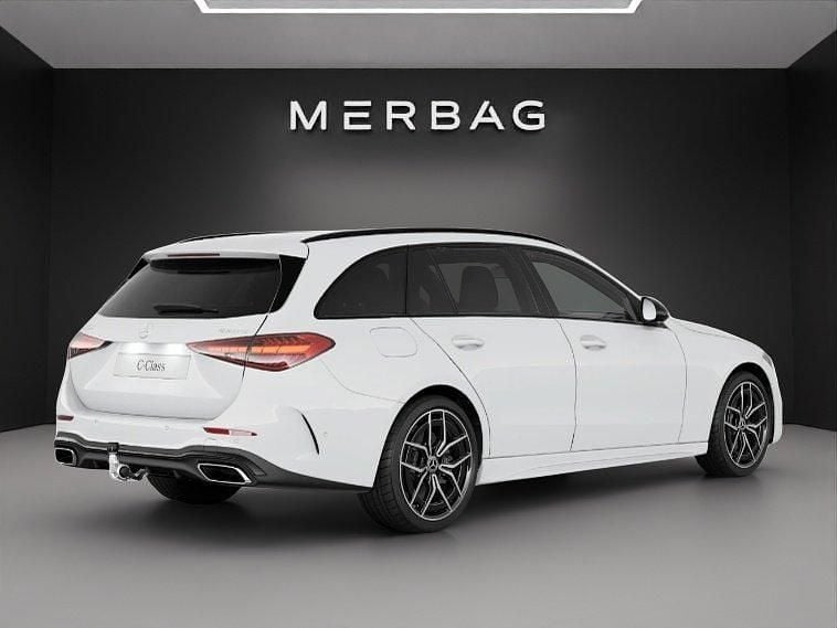Neu Mercedes C300e 259 PS (190 kW) 2025 Weiss Kombi