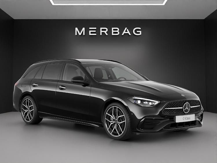 Gebraucht Mercedes C220 197 PS (144 kW) 2025 Schwarz Kombi