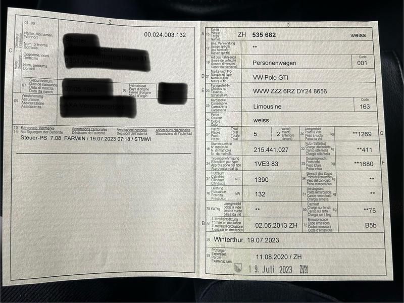 Gebraucht VW Polo GTI 180 PS (132 kW) 2013 Kleinwagen