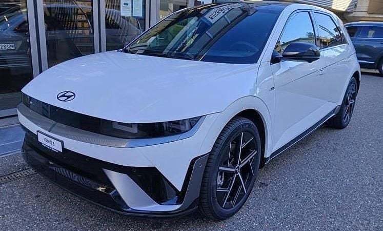 Weiss Neu 2025 Hyundai Ioniq 6 N Line Limousine | CHF 54’500 (Superpreis) - Bild 1/4