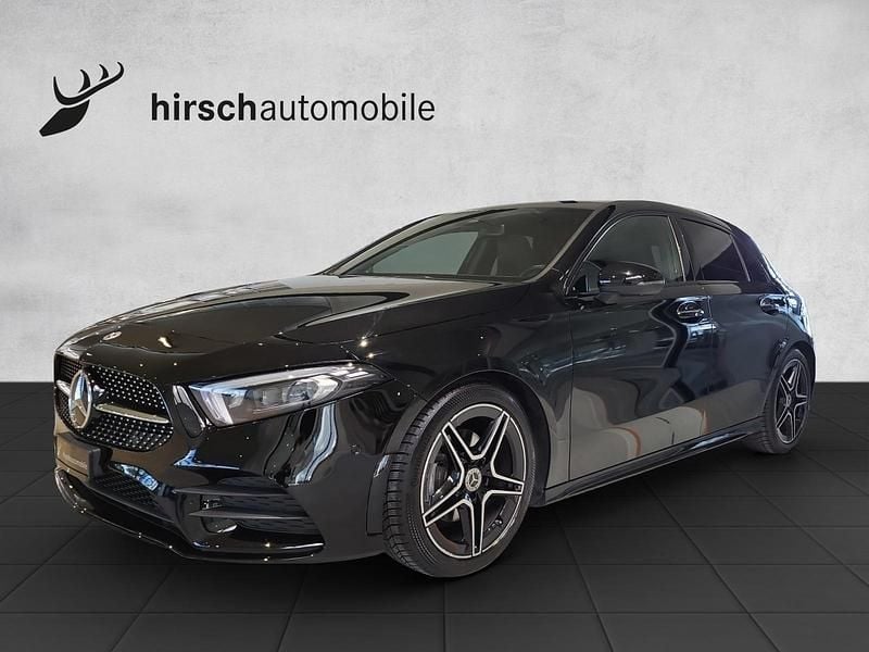 Gebraucht Mercedes A180 AMG line 136 PS (100 kW) 2023 Schwarz Limousine