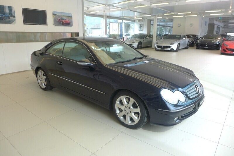 Gebraucht Mercedes CLK500 306 PS (225 kW) 2003 Blau Coupé