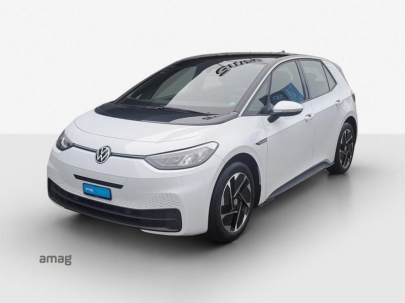 Gletscherweiss met.schwarz Gebraucht 2021 VW ID.3 Pure Kleinwagen | CHF 22’490 (Etwas zu teuer) - Bild 1/4