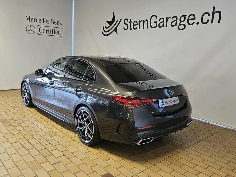 Neu Mercedes C220 AMG line 197 PS (144 kW) 2025 Grau Limousine