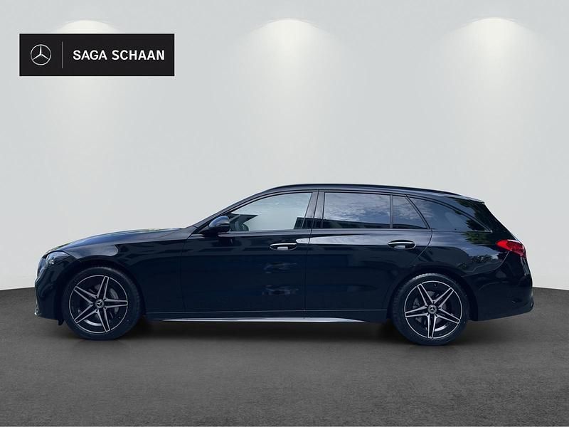 Neu Mercedes C220 AMG line 197 PS (144 kW) 2025 Schwarz Kombi