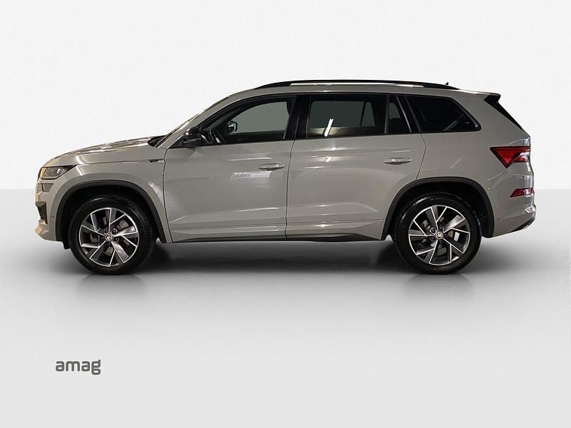 Gebraucht Skoda Kodiaq SportLine 200 PS (147 kW) 2022 Steel grau, spezial SUV