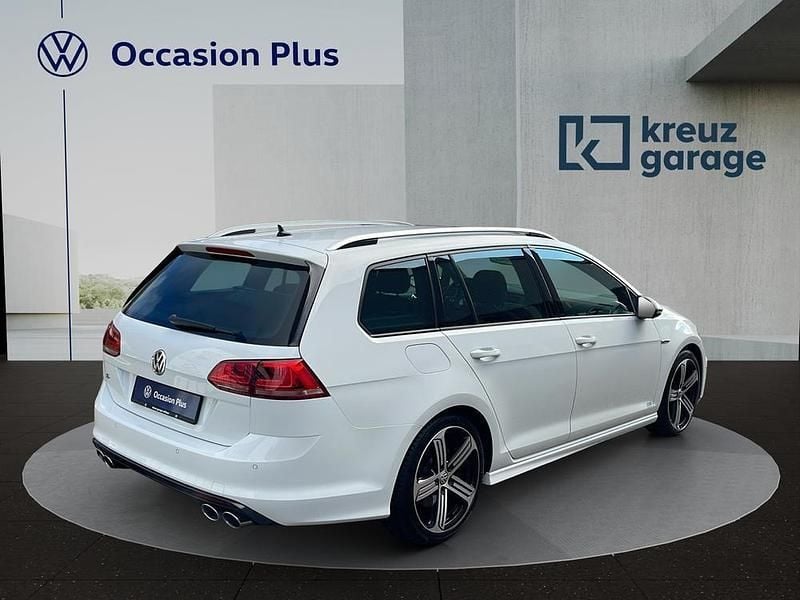 Gebraucht VW Golf VII R 301 PS (221 kW) 2016 Weiss Kombi