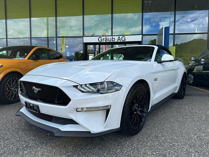 Gebraucht Ford Mustang GT Convertible 451 PS (331 kW) 2023 Weiss Cabrio