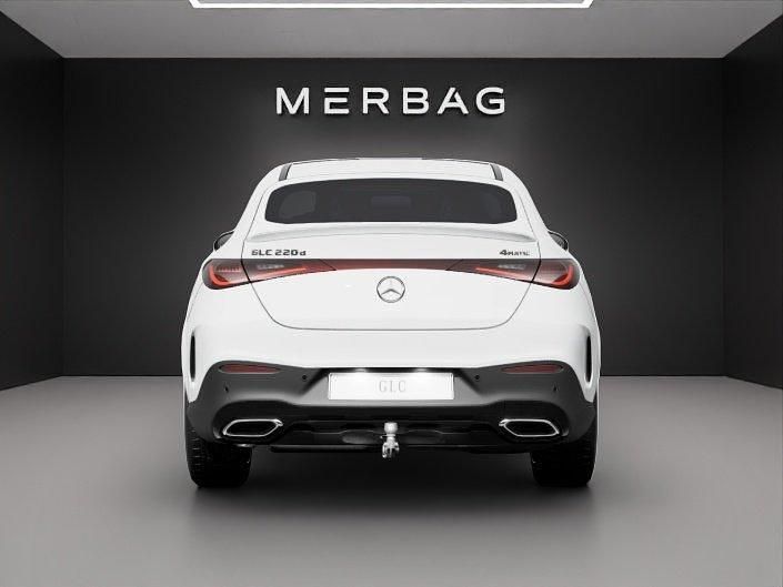 Neu Mercedes GLC220 197 PS (144 kW) 2025 Weiss Coupé