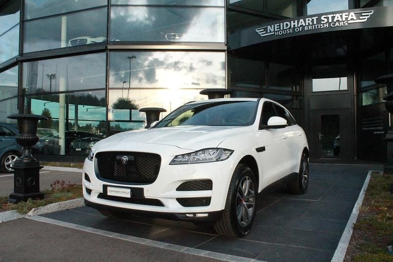 Gebraucht Jaguar F-Pace Portfolio 300 PS (220 kW) 2019 Weiss SUV