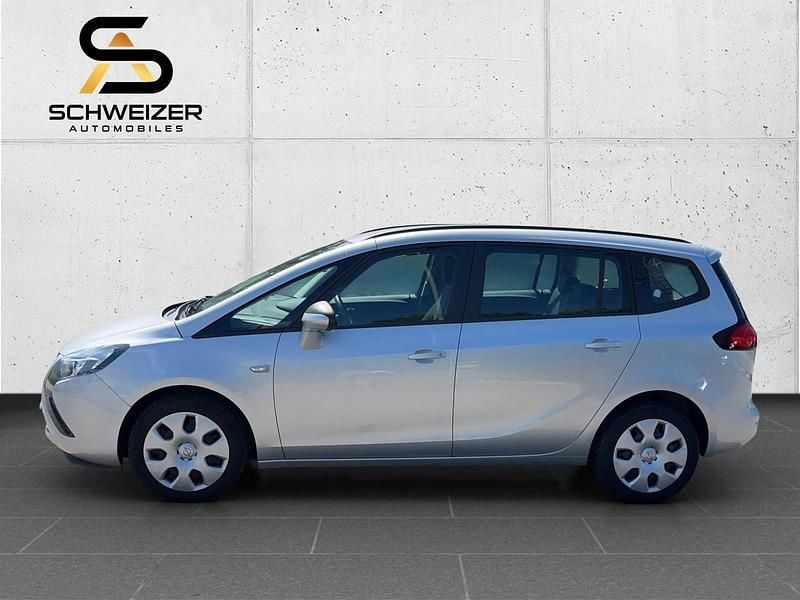 Gebraucht Opel Zafira Tourer Enjoy 150 PS (110 kW) 2012 Silber Van / Kleinbus
