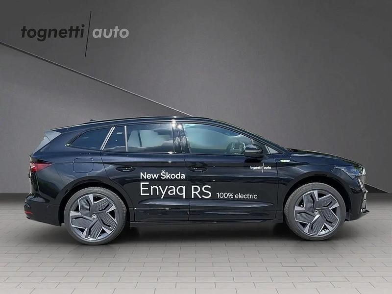 Gebraucht Skoda Enyaq iV RS 219 kW (299 PS) 2025 Schwarz SUV