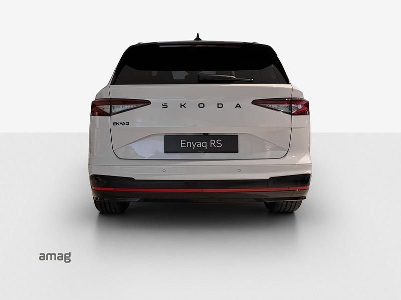 Neu Skoda Enyaq iV RS 250 kW (340 PS) 2025 Moon weiss, metallic SUV
