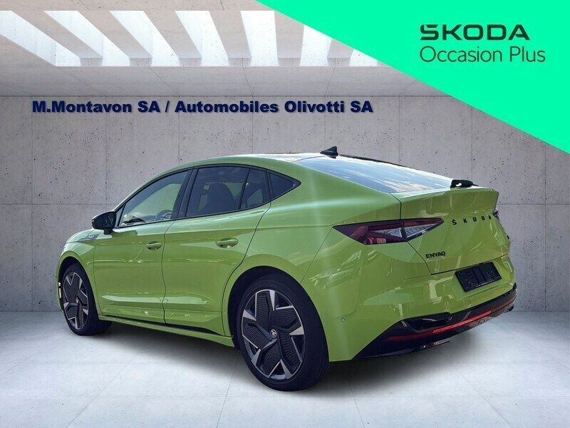 Gebraucht Skoda Enyaq iV RS 219 kW (299 PS) 2022 Grün SUV
