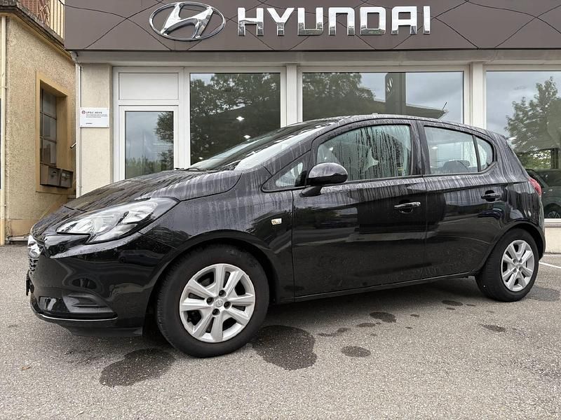 Gebraucht Opel Corsa Edition 90 PS (66 kW) 2018 Schwarz Kleinwagen