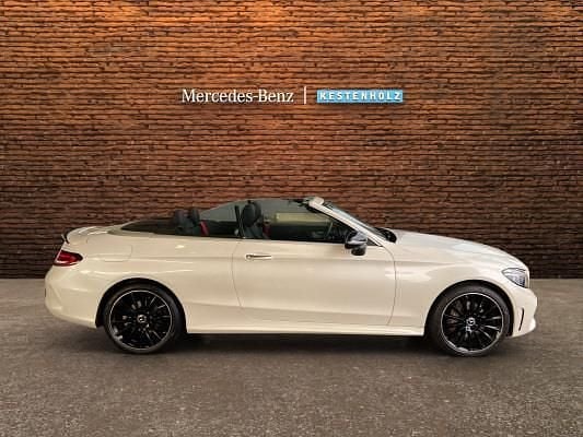 Gebraucht Mercedes C200 AMG line 184 PS (135 kW) 2022 Weiss Cabrio