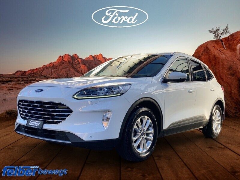 Weiss Gebraucht 2020 Ford Kuga Titanium X SUV | CHF 21’900 (Fairer Preis) - Bild 1/4