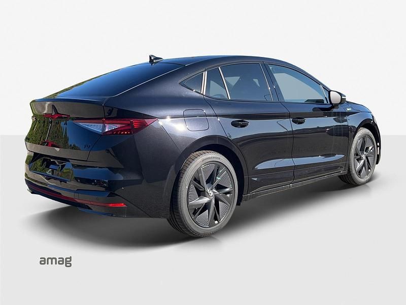 Gebraucht Skoda Enyaq iV RS 219 kW (299 PS) 2024 Magic schwarz perleffekt SUV