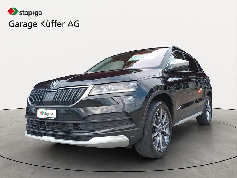 Schwarz Gebraucht 2022 Skoda Karoq Scout 4x4 SUV | CHF 29’900 (Fairer Preis) - Bild 1/4