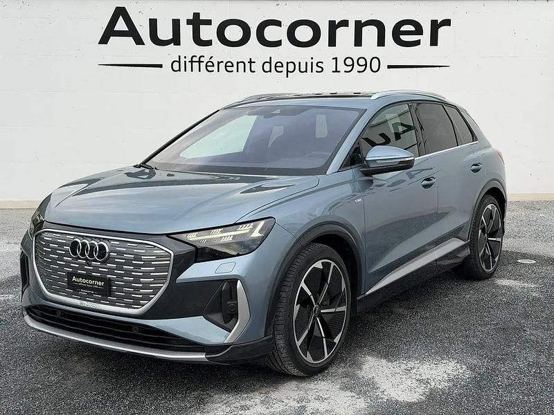 Gebraucht Audi Q4 e-tron 219 kW (299 PS) 2025 Blau SUV